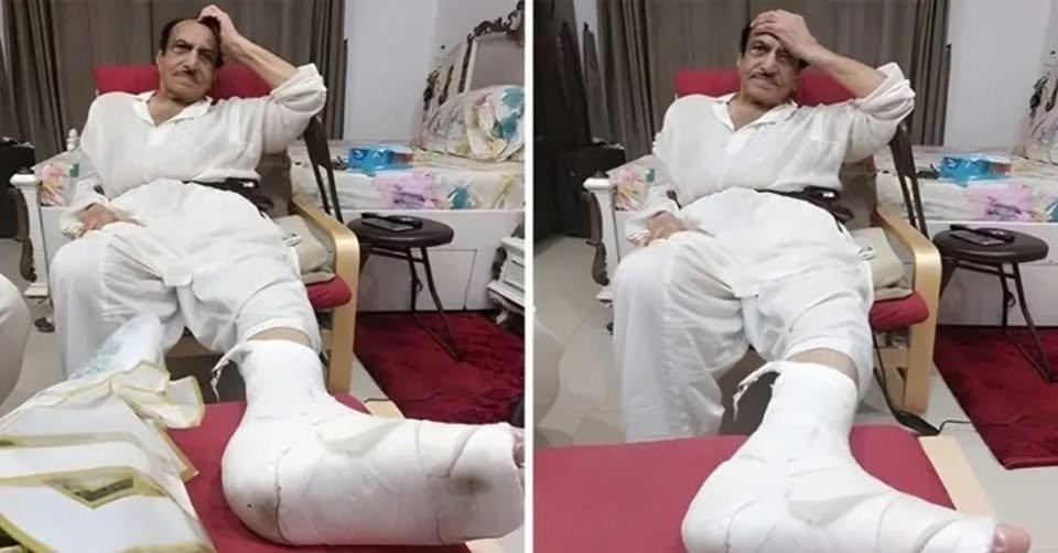 Karachi Mein Walk Ke Dauran Haadsa: Mashhoor Adakar Mustafa Qureshi Zakhmi, Taang Tut Gayi